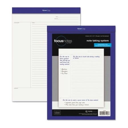 Tops Business Forms TOPS  Idea Collective Legal Pad, 8-1/2" x 11-3/4", White, 50 Sheets/Pad, 1/Pack 77103